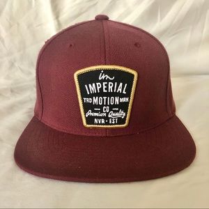 🧢 Imperial Motion Burgundy SnapBack